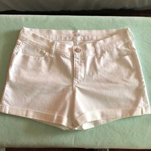 Old Navy White Denim Shorts